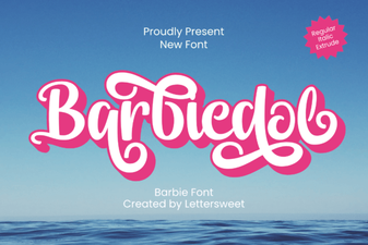 Barbiedol Font: Creative Design & Typography Projects