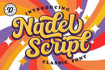 Introducing the Nadel Script Font for Creative Projects
