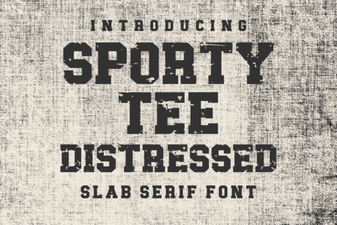 Craft Bold Logos with Distressed Sporty Fonts