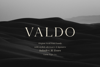 Enhance Your Designs with Valdo Font